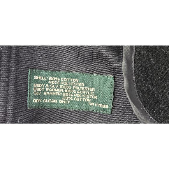 Ralph Lauren Black Mens 42R Trench Coat Removable Lining Classic Old Money Prep - Picture 6 of 7